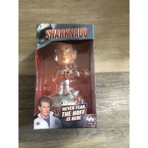 SHARKNADO “The Hoff vs Shark” David Hasselhoff Bobblehead Syfy . Open Box